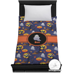 Halloween Night Duvet Cover - Twin XL (Personalized)