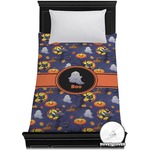 Halloween Night Duvet Cover - Twin (Personalized)