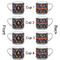 Halloween Night Espresso Cup - 6oz (Double Shot Set of 4) APPROVAL