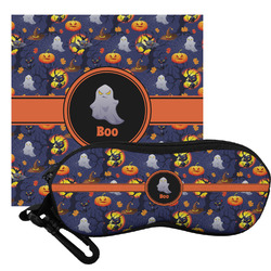 Halloween Night Eyeglass Case & Cloth (Personalized)
