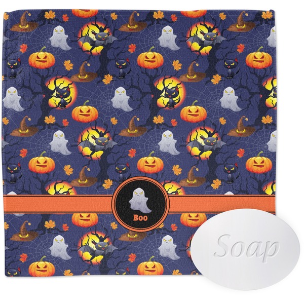 Custom Halloween Night Washcloth (Personalized)