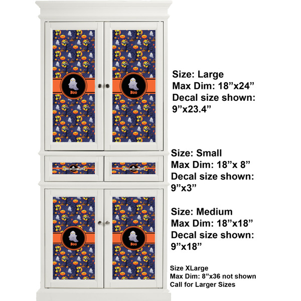 Halloween Night Full Cabinet (Show Sizes)