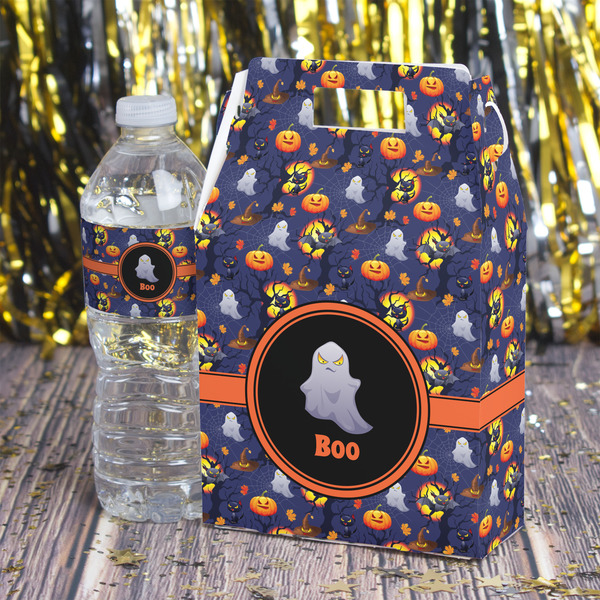 Halloween Night Gable Favor Box - In Context