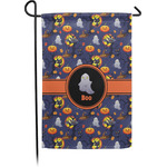 Halloween Night Small Garden Flag - Single Sided w/ Name or Text
