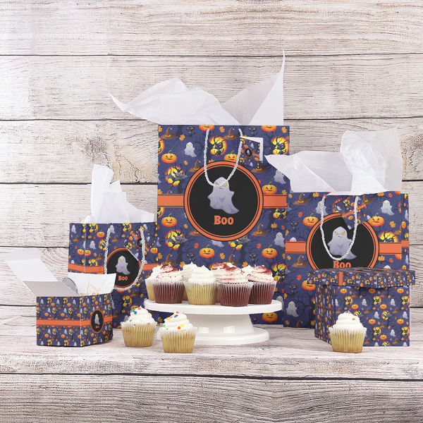 Halloween Night Gift Bags - In Context