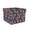 Halloween Night Gift Boxes with Lid - Canvas Wrapped - Medium - Front/Main