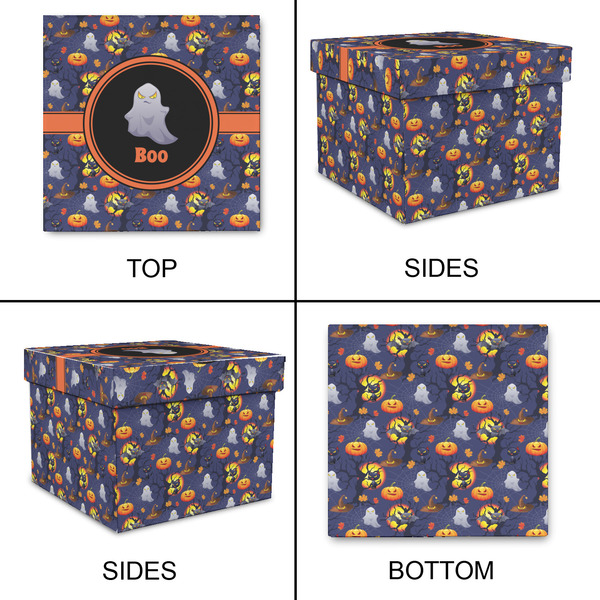 Halloween Night Gift Boxes with Lid - Canvas Wrapped - XX-Large - Approval