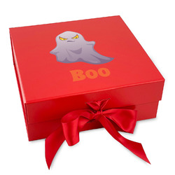 Halloween Night Gift Box with Magnetic Lid - Red (Personalized)