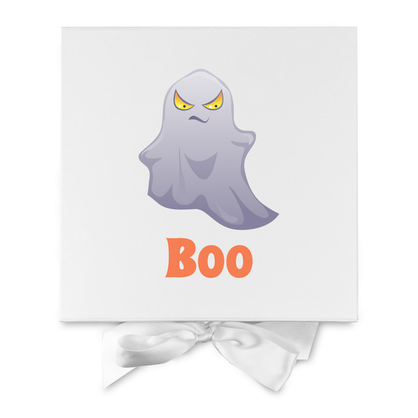 Halloween Night Gift Boxes with Magnetic Lid - White - Approval