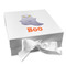 Halloween Night Gift Boxes with Magnetic Lid - White - Front