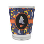 Halloween Night Glass Shot Glass - 1.5 oz - Set of 4 (Personalized)
