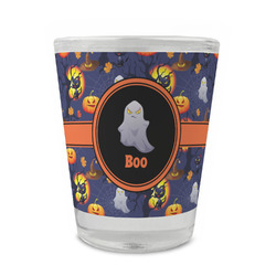 Halloween Night Glass Shot Glass - 1.5 oz - Set of 4 (Personalized)