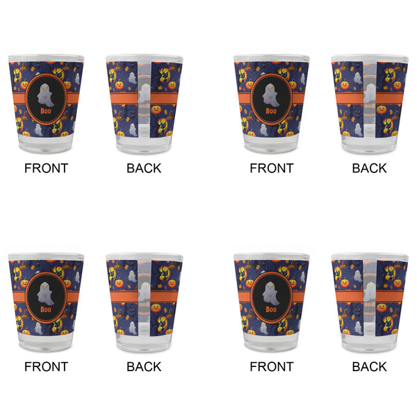 Halloween Night Glass Shot Glass - Standard - Set of 4 - APPROVAL