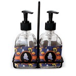 Halloween Night Glass Soap & Lotion Bottle Set (Personalized)