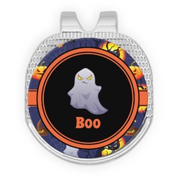 Halloween Night Golf Ball Marker - Hat Clip - Silver