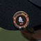 Halloween Night Golf Ball Marker Hat Clip - Gold - On Hat