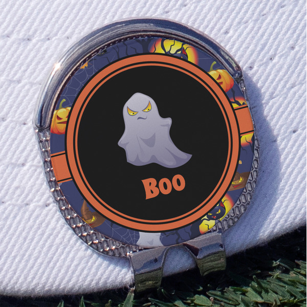 Custom Halloween Night Golf Ball Marker - Hat Clip