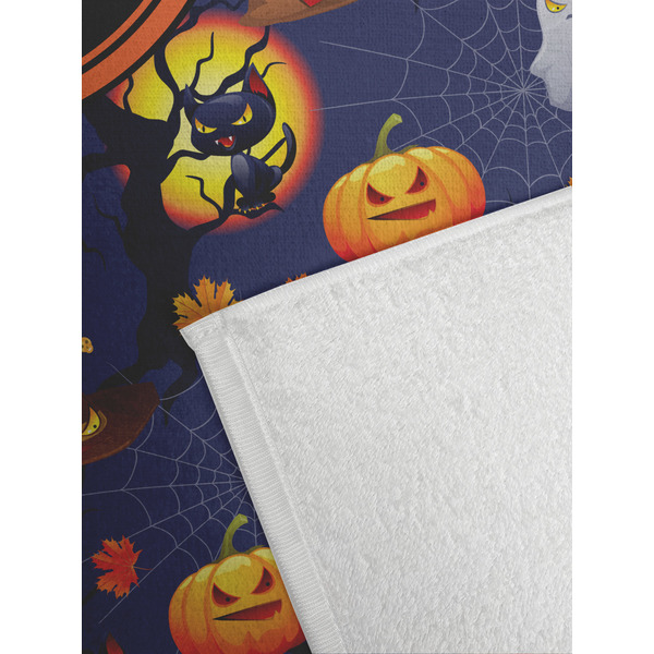 Halloween Night Golf Towel - Detail