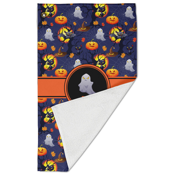 Halloween Night Golf Towel - Folded (Large)
