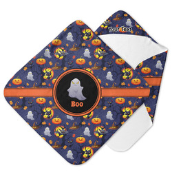 Halloween Night Hooded Baby Towel (Personalized)