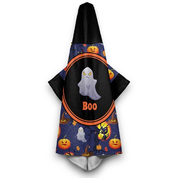 Halloween Night Hooded Towel - Hanging