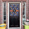Halloween Night House Flags - Double Sided - (Over the door) LIFESTYLE