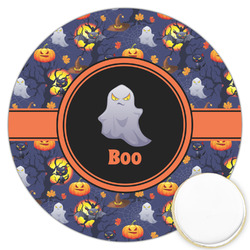 Halloween Night Printed Cookie Topper - 3.25" (Personalized)
