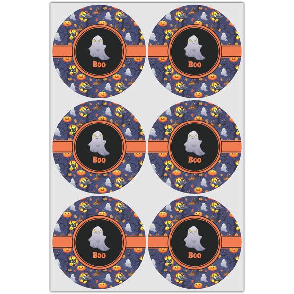 Halloween Night Icing Circle - Large - Set of 6