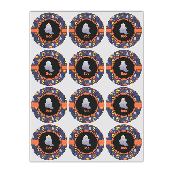 Halloween Night Icing Circle - Small - Set of 12