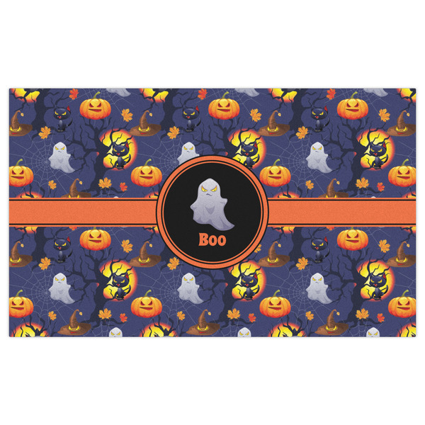 Halloween Night Indoor / Outdoor Rug - 3'x5' - Front Flat