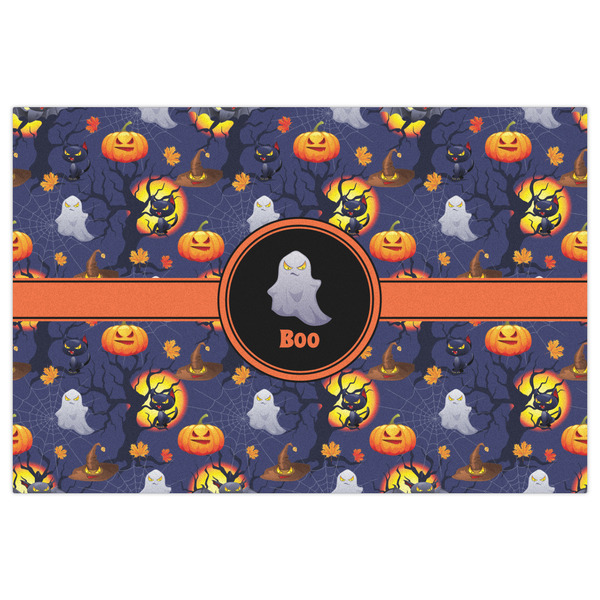 Halloween Night Indoor / Outdoor Rug - 4'x6' - Front Flat