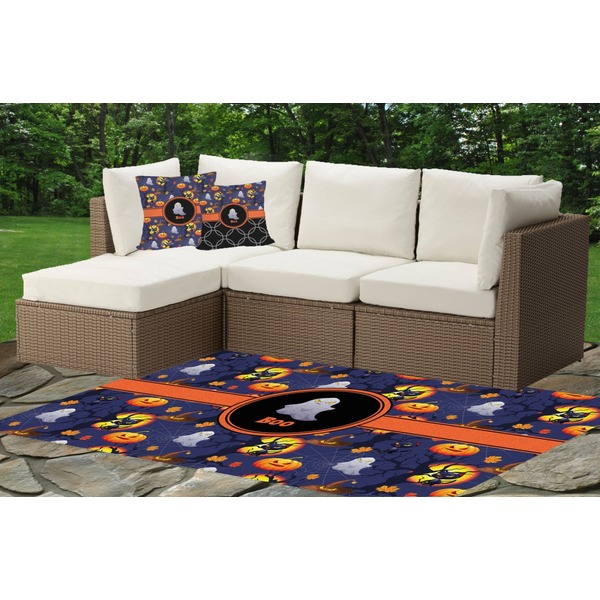 Halloween Night Outdoor Mat & Cushions