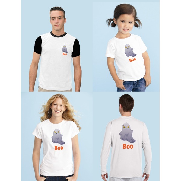 Halloween Night Iron-On Sizing on Shirts