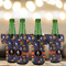 Halloween Night Jersey Bottle Cooler - Set of 4 - LIFESTYLE