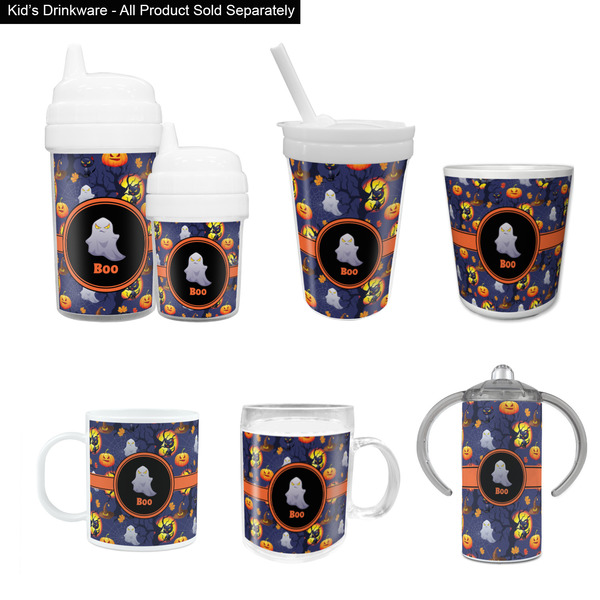 Halloween Night Kid's Drinkware - Customized & Personalized