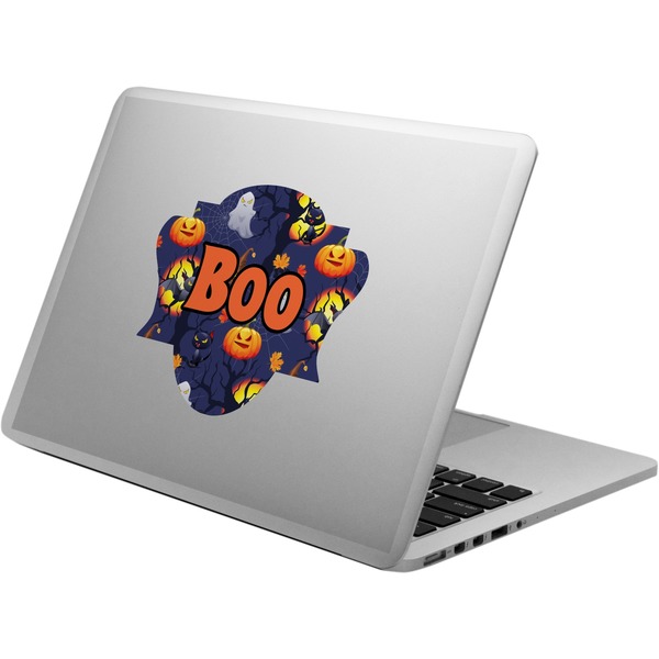 Custom Halloween Night Laptop Decal (Personalized)