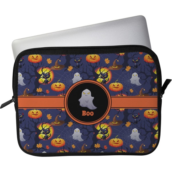 Custom Halloween Night Laptop Sleeve / Case - 15" (Personalized)