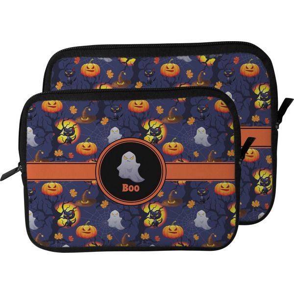 Halloween Night Laptop Sleeve (Size Comparison)