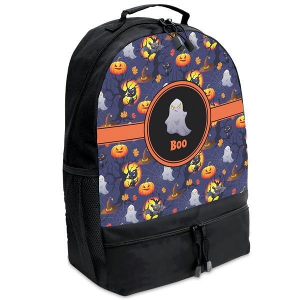 Custom Halloween Night Backpacks - Black (Personalized)