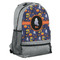 Halloween Night Large Backpack - Gray - Angled View