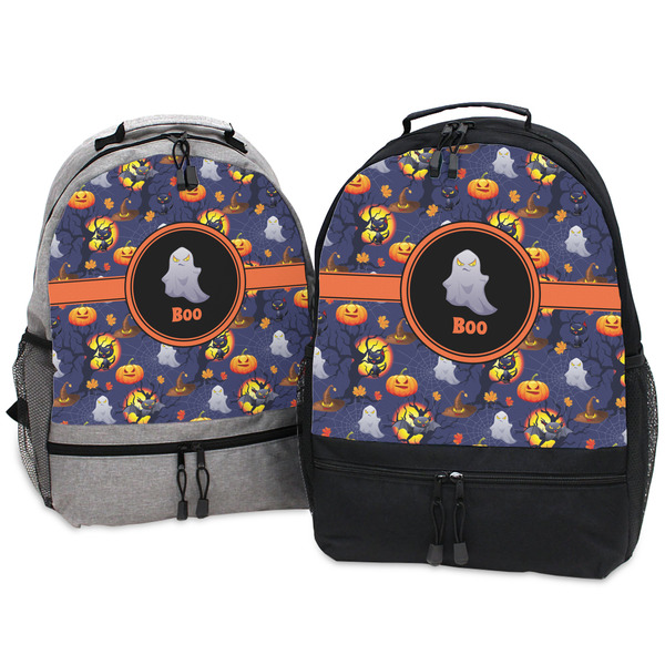 Halloween Night Large Backpacks - Both