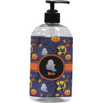 Halloween Night Plastic Soap / Lotion Dispenser (16 oz - Large - Black) (Personalized)
