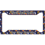 Halloween Night License Plate Frame - Style A (Personalized)