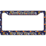 Halloween Night License Plate Frame - Style B (Personalized)