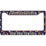 Halloween Night License Plate Frame - Style B (Personalized)