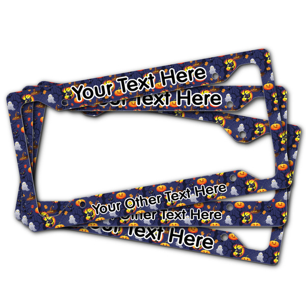 Halloween Night License Plate Frames - (PARENT MAIN)
