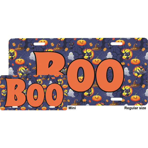 Halloween Night License Plate (Sizes)