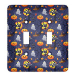 Halloween Night Light Switch Cover (2 Toggle Plate)