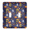 Halloween Night Light Switch Cover (2 Toggle Plate)