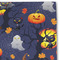 Halloween Night Linen Placemat - DETAIL